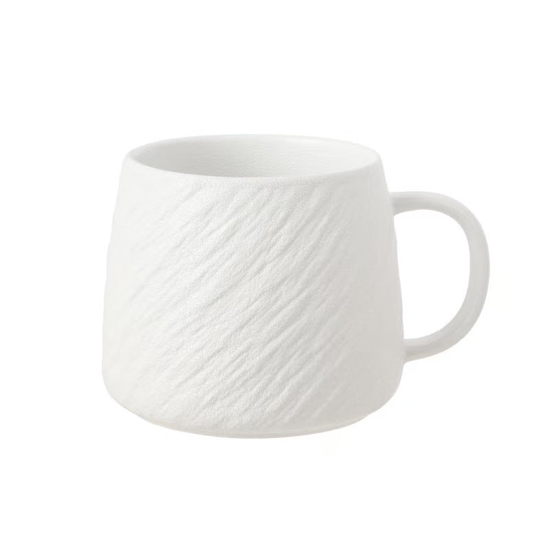 Elegant Ceramic Mug ☕ – Stylish & Textured Design for Tea, Coffee & More ✨
