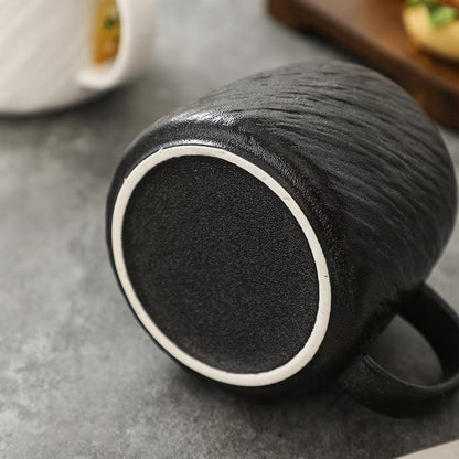 Elegant Ceramic Mug ☕ – Stylish & Textured Design for Tea, Coffee & More ✨